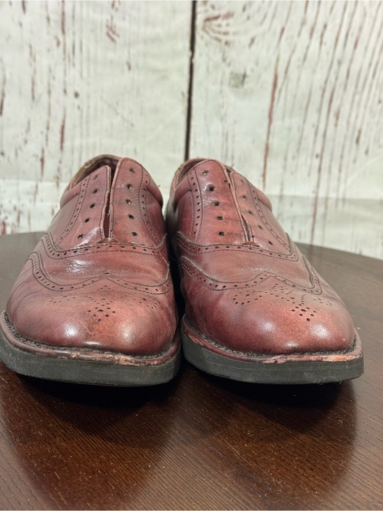 Rockport Leather Vibram soles Wingtip Brogue shoes in burgundy Men’s 10 main image 12